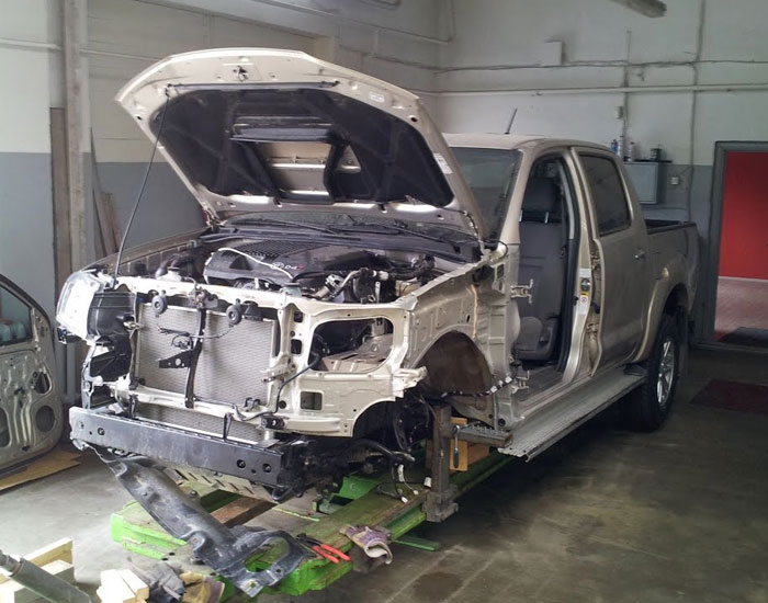 Toyota hilux Smash Repair at Whittlesea Smash Repairs
